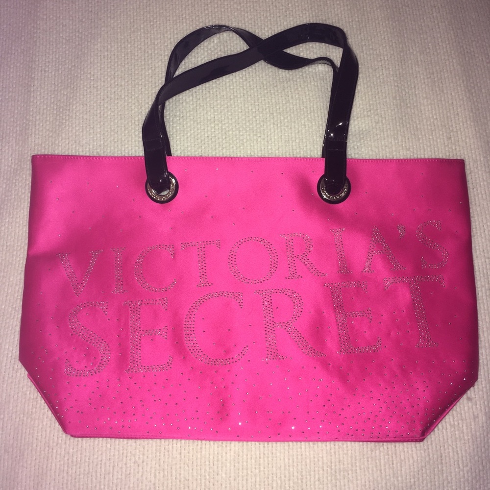 RARE VINTAGE Y2K New Victoria’s Secret oversized Pink Tote